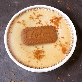 Tarta de queso y café con galleta Lotus (2-3 raciones)
