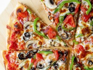 pizza vegetariana sin gluten