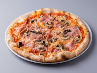 Pizza capricciosa sin gluten