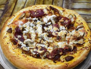 pizza porcina sin gluten