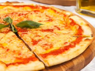 Pizza margarita sin gluten