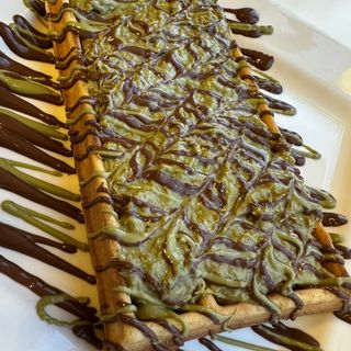 1 Gofre Dubai con Chocolate