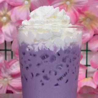 Iced Ube Latte