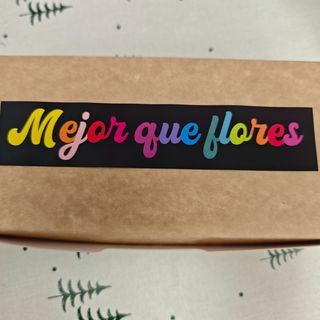 Caja MEJOR QUE FLORES