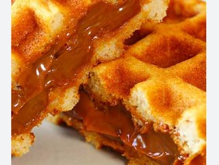 1 Gofre Dulce de Leche