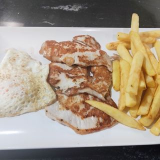 Plato combinado de lomo fresco