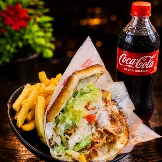 Menú pan pita.