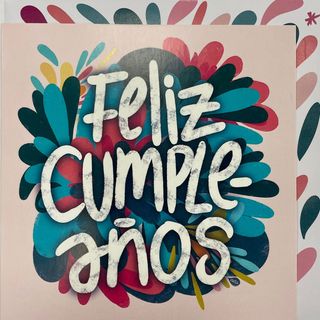 TARJETA FELIZ CUMPLEAÑOS