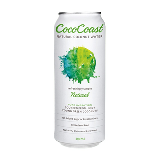 Agua natural de coco