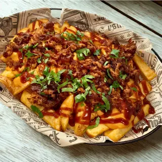 Bbq Pulled Fries