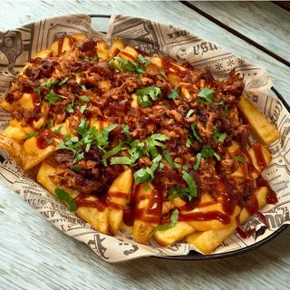 Bbq Pulled Fries