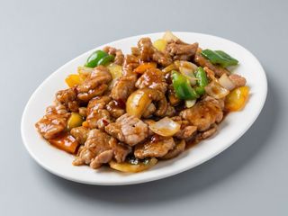 Pollo Con Champiñones