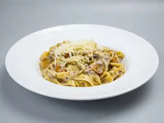 Tagliatelle Al Tartufo E Funghi