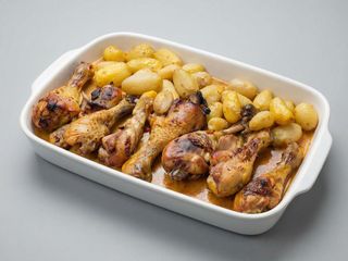 Pollastre Al Forn Amb Patates (Aproximadamente 300 G.)