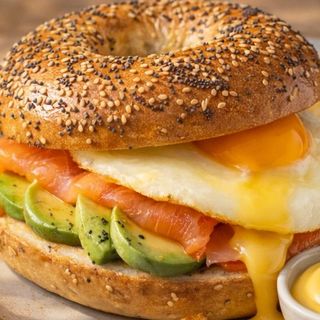 Bagel salmón especial  ( new) 