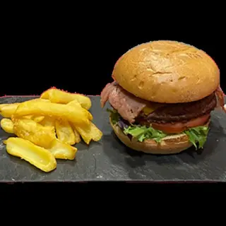 Hamburguesa Black Angus Premium (200 G, )