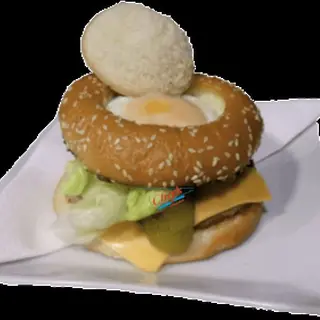 Hamburguesa con huevo
