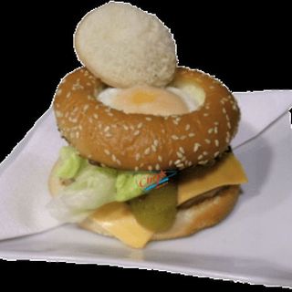 Hamburguesa con huevo