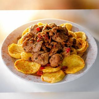 Raxo Con Patatas