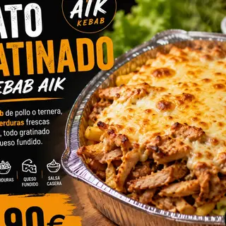 Menu Plato gratinado normal