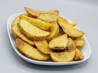 Patatas deluxe con salsa barbacoa