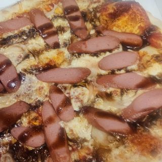 Pizza Barbacoa De Salchicha