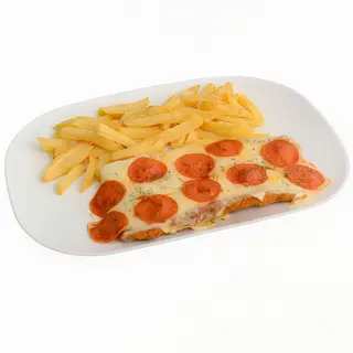 Milanesa De Ternera con Pepperoni
