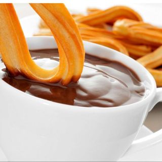 Churros con chocolate