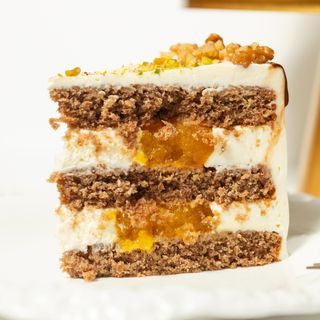 Colibri cake con maracuyá (ración)
