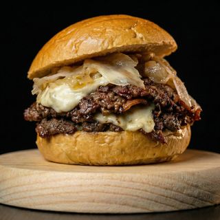 HASH SMASH BURGER+PATATAS FRITAS