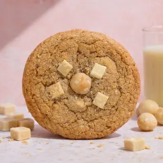 Chocolate blanco y macadamia