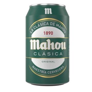 Lata cerveza Mahou