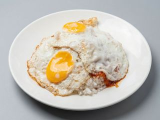 Arroz a la cubana
