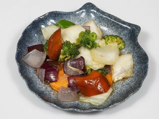 61.- buey con verduras y guindilla Thai