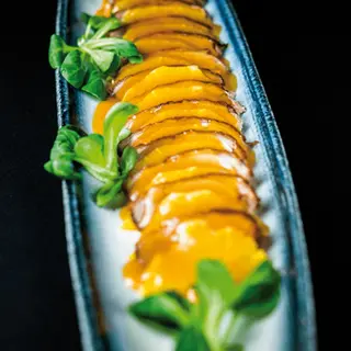 52a. Lonchas de pato a la naranja con cointreau