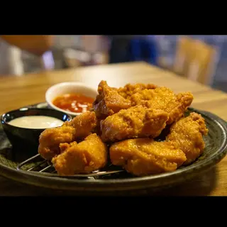 8. Karrage, pollo sazonado y frito al estilo Japonés