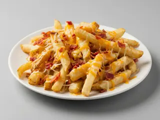 Bacon Cheese Fries Grandes (Para 2 Personas)