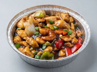 102. Pollo Con Gambas