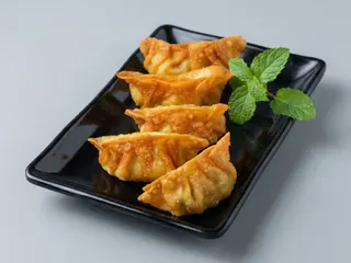 Gyoza vegetal 8uds fritos