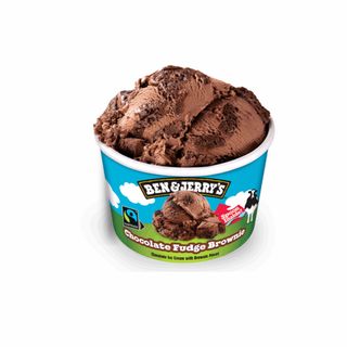 Helado chocolate fudge brownie