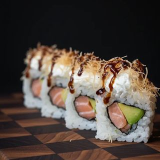 Salmon Teriyaki Roll(8Uds)
