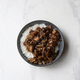 Pollo Teriyaki con arroz
