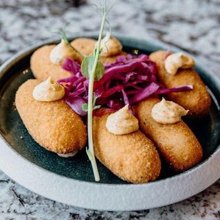 Croquetas caseras de jamón ibéricob - 6UD