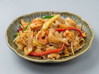 Pad thai con gambas 