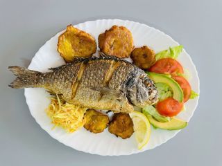 Dorada frita