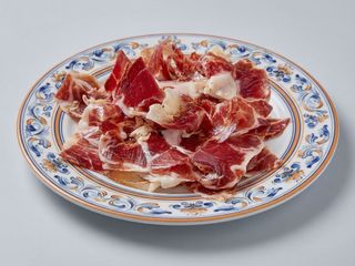 Plato de jamón de bellota de paletilla Ibérica