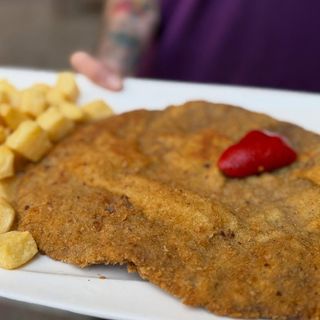 Cachopo de jamón y queso