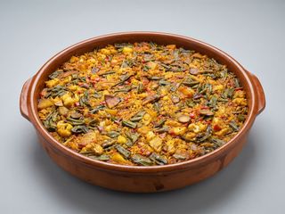 Paella De Verduras (Para 2 Personas)