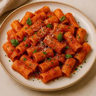 Rigatoni Ala Arrabiata Vegana