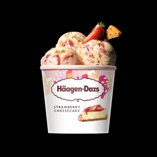 Helado Häagen-Dazs Strawberry Cheesecake (95ml.)